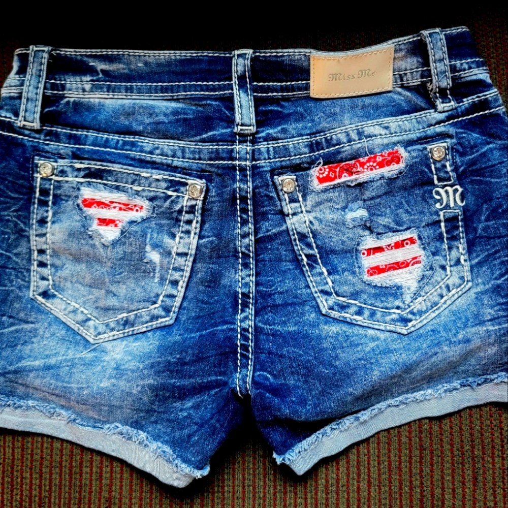 Womens miss me shorts